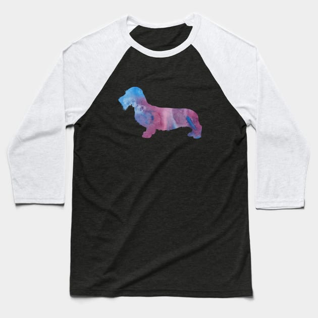 Dachshund - Doxie Baseball T-Shirt by TheJollyMarten